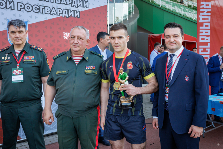 Сборная команда военной академии по регби-7 - Чемпионы войск национальной национальной гвардии и Международного турнира под эгидой Росгвардии по регби-7
