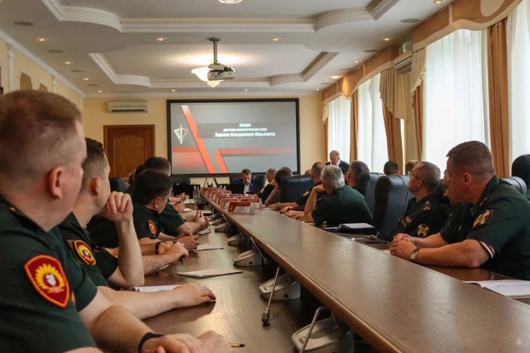 Лекция о межнациональных отношениях в Военной академии Росгвардии: синтез науки и практики