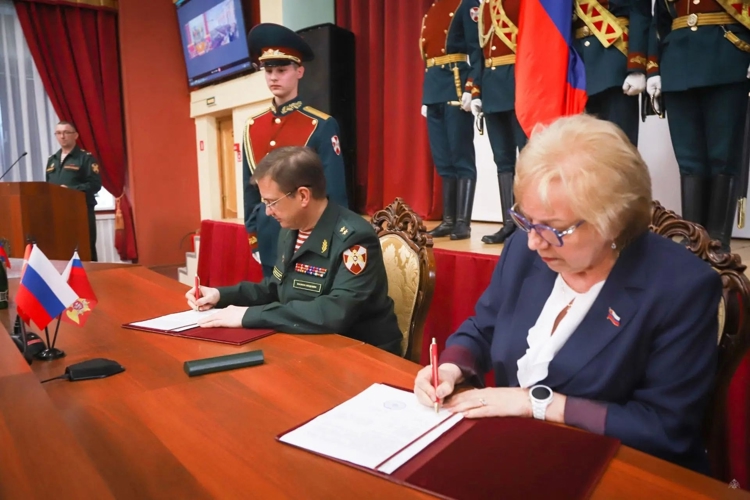Военная академия Росгвардии расширяет сферу сотрудничества