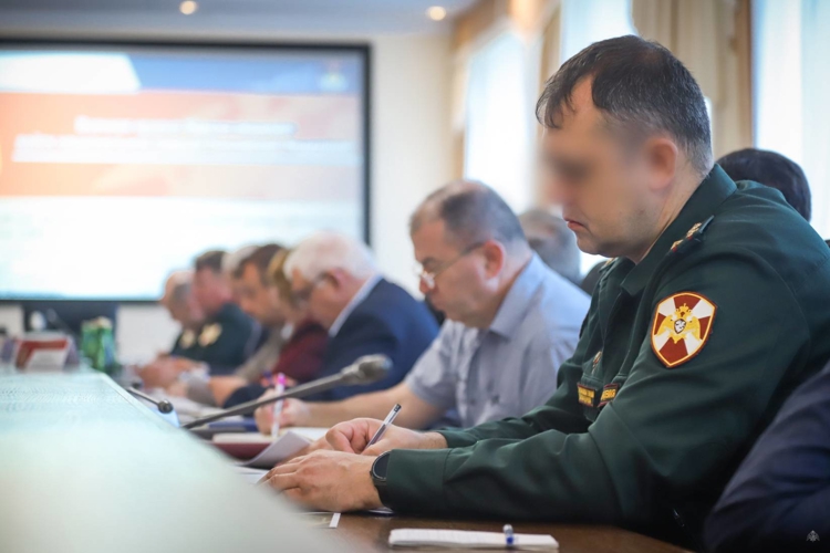 В Санкт-Петербурге продолжается проведение учебно-методических сборов на базе Военной академии Росгвардии