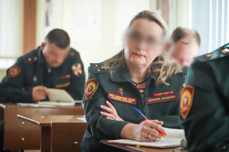 В Санкт-Петербурге продолжается проведение учебно-методических сборов на базе Военной академии Росгвардии