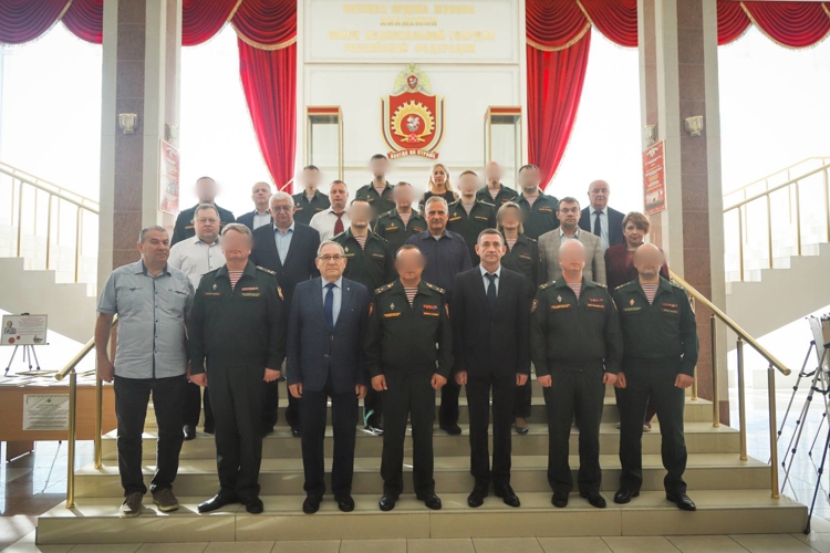В Санкт-Петербурге продолжается проведение учебно-методических сборов на базе Военной академии Росгвардии