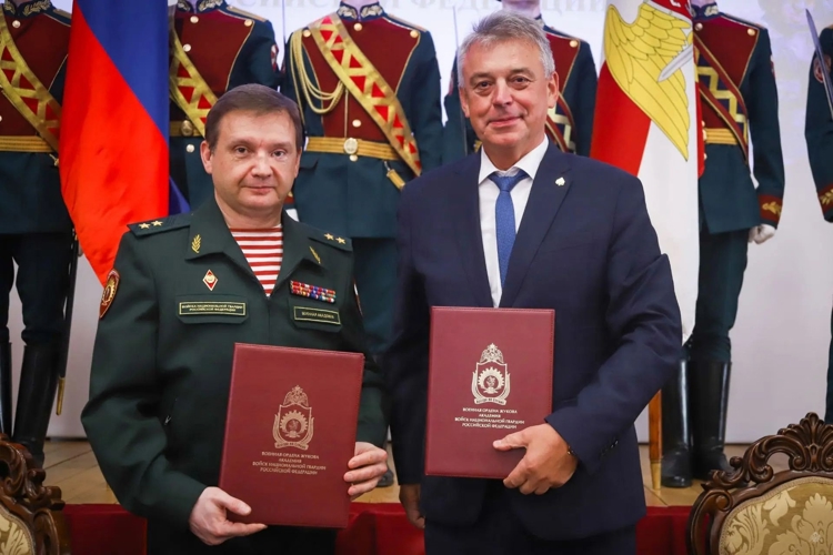 Военная академия Росгвардии расширяет сферу сотрудничества