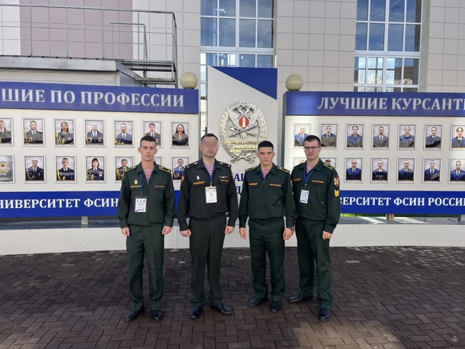 Курсанты факультета военно-политической работы приняли участие в Международном фестивале «Созвездие первых»