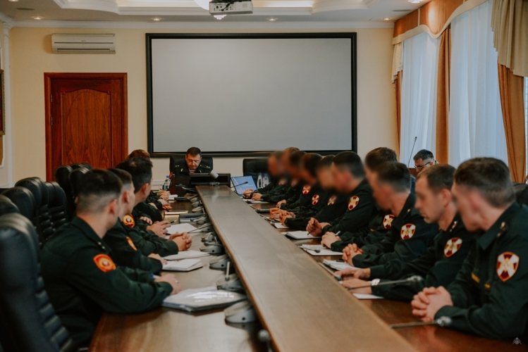 Член Общественной палаты РФ Александр Габитов посетил Военную академию Росгвардии
