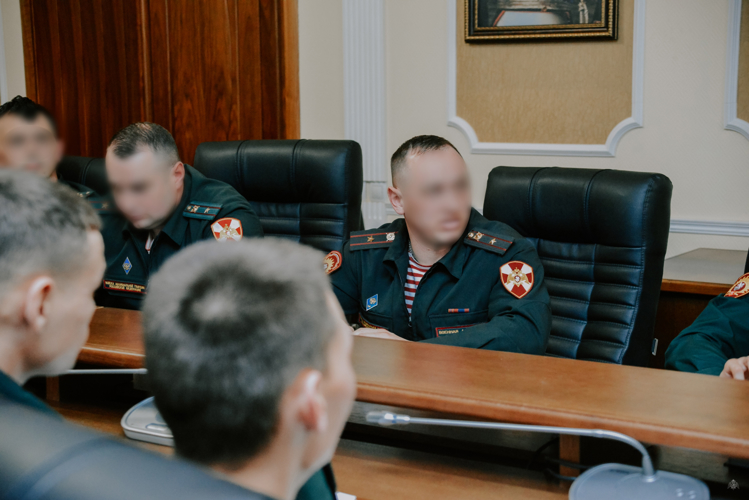 Член Общественной палаты РФ Александр Габитов посетил Военную академию Росгвардии