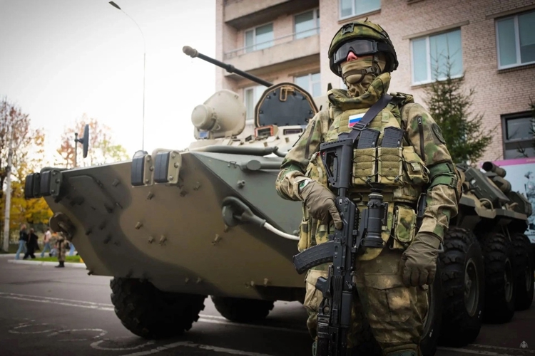 "Теплый визит" - Военная академия Росгвардии встретила юных гостей