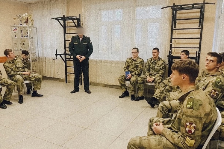 Курсанты факультета (военно-политической работы) посетили Московское Президентское кадетское училище имени М. А. Шолохова